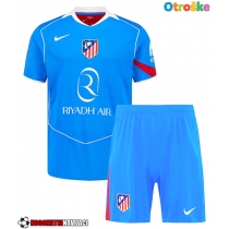 Otroške Nogometnih dresov Atletico Madrid Tretji 2025-26 Kratki rokavi (+ hlače)